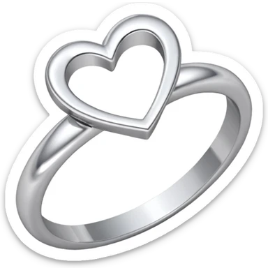 Bestie promise ring sticker