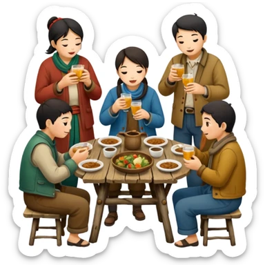 Tung tung sahur sticker