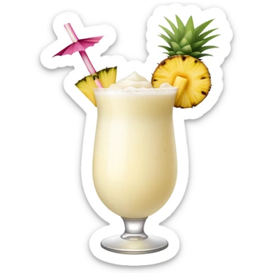 Pina colada sticker