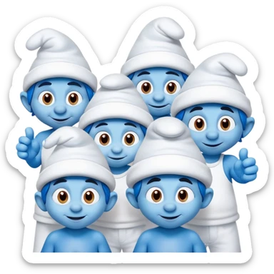 Smurfs sticker