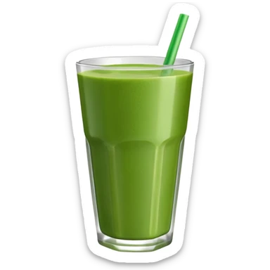 green smoothie sticker