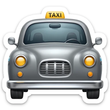 grey taxi sticker