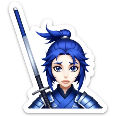 Steadfast Samurai sticker