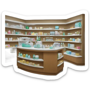 pharmacy store sticker