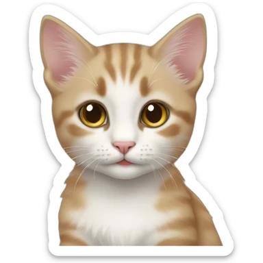 Kitten sticker