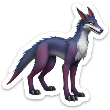 Sergal Fursona sticker
