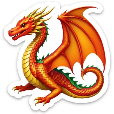 make me a blox fruits eastern dragon emoji sticker