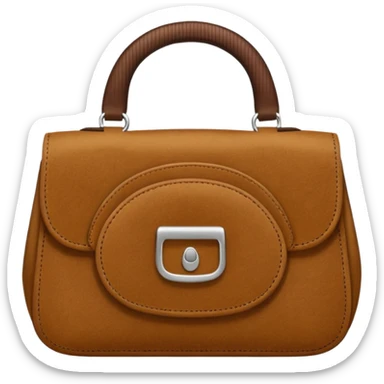 Corduroy texture purse sticker