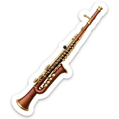 bassoon sticker