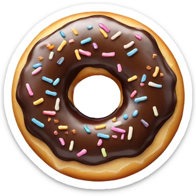 Glaze donut sticker