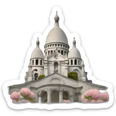 sacré coeur sticker
