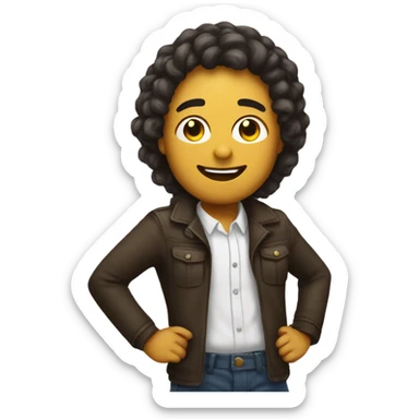 Create a emoji for praise in my contacts sticker