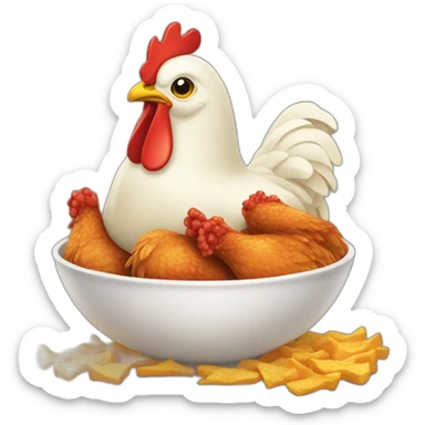 chinese food chicken sticker