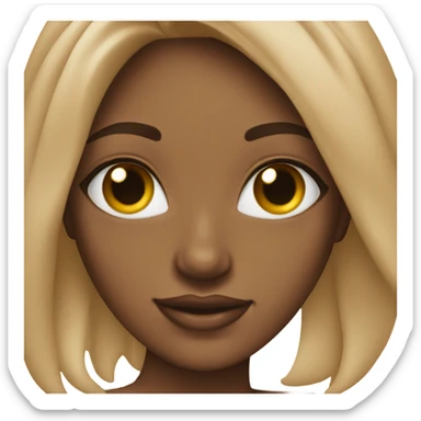 Burnette bikini sticker