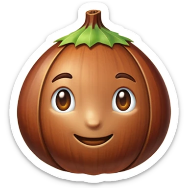 chestnut without face sticker