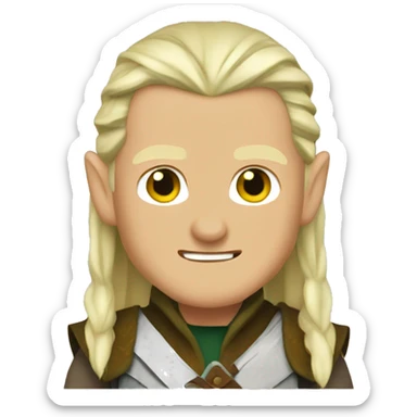 Legolas sticker