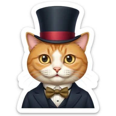 Кот богач sticker