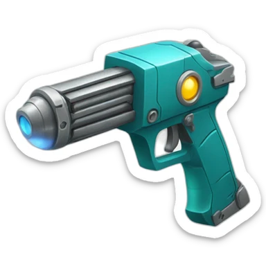 Ray Gun Laser Mystery Box sticker