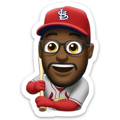 St. Louis cardinals sticker