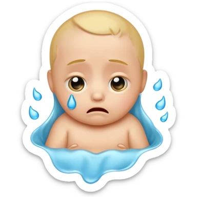 Please make an iPhone version of the baby emoticon that hurts because of the fever sticker