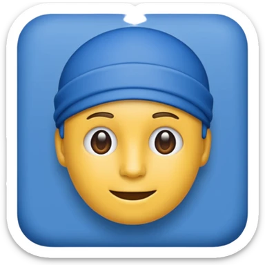 On Crip emoji with words sticker