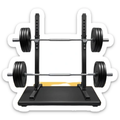 pesa gym discos sin persona sticker