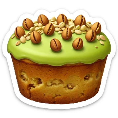 Pistachio Crumble Cakes sticker