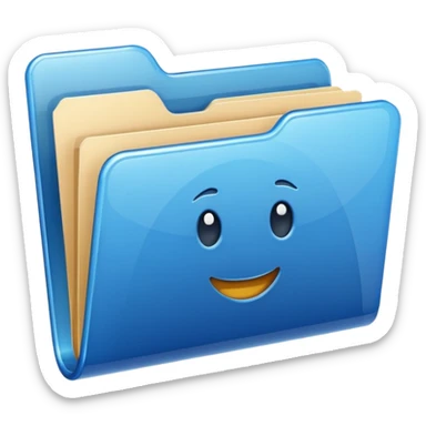 carpeta de windos sticker