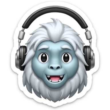 yeti headphones sticker