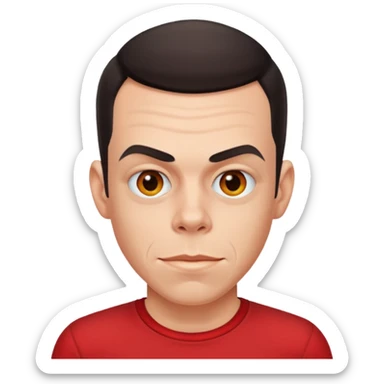 Steve-O with red shirt sticker