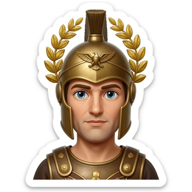 Alexander great sticker