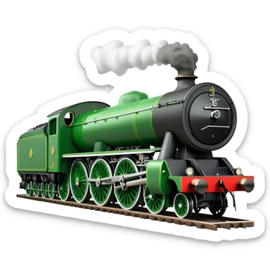 Steam Train - Flying Scotsman (Model Year: 2022) (Iconic colour: Green) sticker
