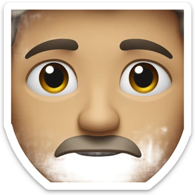 I’m sorry face sticker