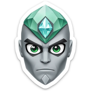 ben 10 daimond head sticker