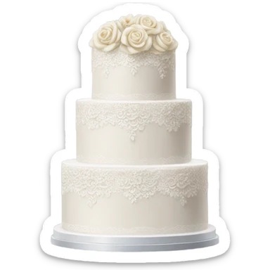 wedding cake sticker