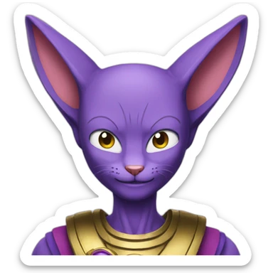 Beerus  sticker