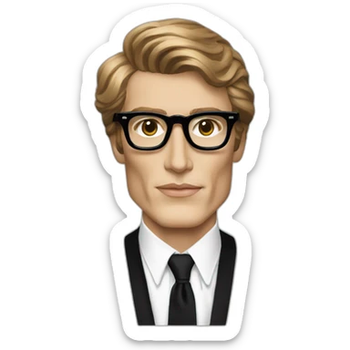Yves Saint Laurent sticker