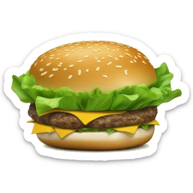 Burger King foot lettuce sticker