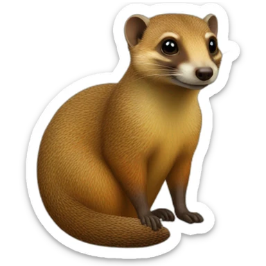 Mongoose fruit sticker