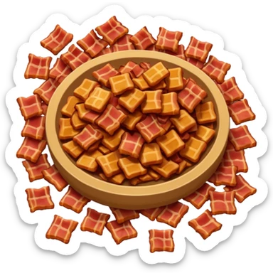 bacon bits sticker