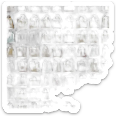 "Design stylish, glowing shopping bags, in an upscale shopping street." sticker