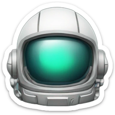 casque spatiale sticker