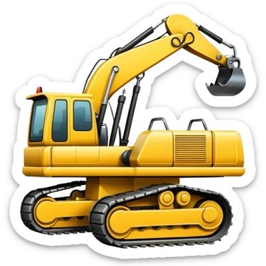 Machine de chantier sticker