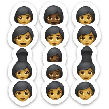 Donna strega sticker