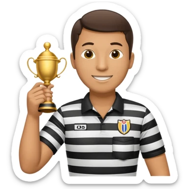 football referee with a vessel  sticker