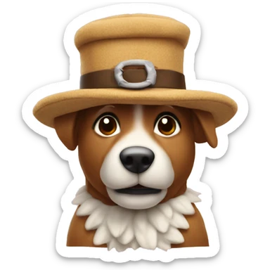 Stuffed animal spam with an Oktoberfest hat sticker