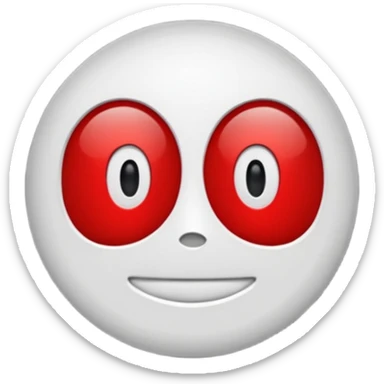 just the text "alô!" with a red frame sticker