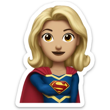 Kara Zor-El Supergirl sticker