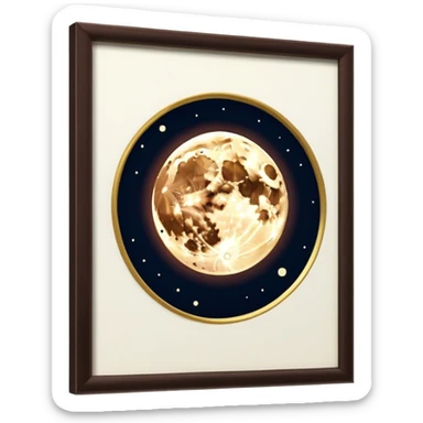 Moon eclipse  sticker