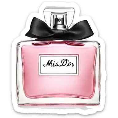 Miss Dior pefume  sticker